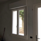 Infissi in PVC bianco - Villa bifamiliare