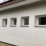 Infissi in PVC bianco - Villa bifamiliare